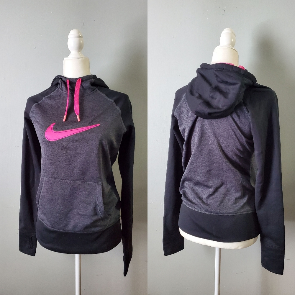 Nike Therma-fit Fitted Long Sleeve Pullover Hoodie Sweater